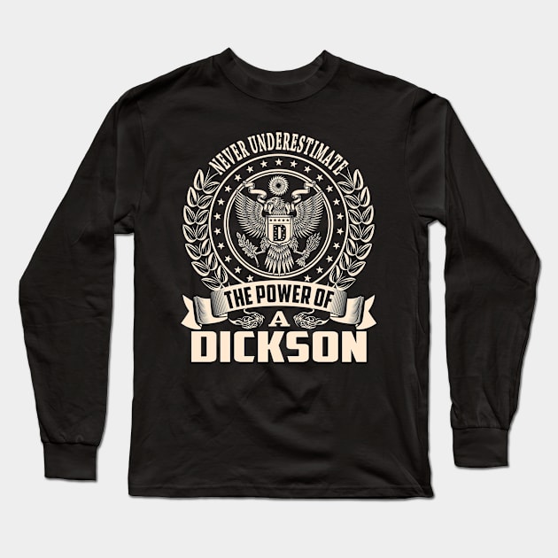 DICKSON Long Sleeve T-Shirt by Darlasy